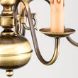 Candelabru clasic alama patinata 5xE14/40W, Stilluster LU 1283/5 Patina Orion